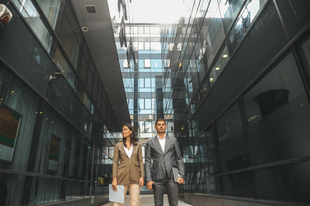 istock Professional Business Team in Modern Urban Setting 2184417584