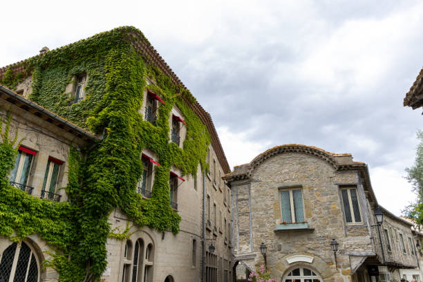 Carcassonne is a French fortified city in the south, about 80 km east of Toulouse. The \
