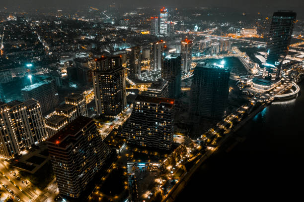 istock Belgrade Waterfront from a drone point of view 2184429863