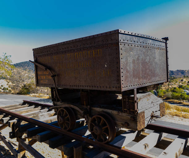 Old Wooden Mine Head Stand, Historic Park