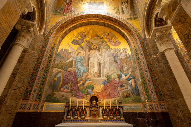 Lourdes is a market town in the Pyrenees and rose to one of the most important sites of pilgrimage in 1858 due the Marian Apparitions to the girl Bernadette.
