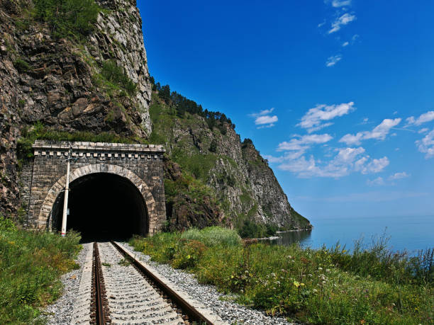 istock Old tunnel on Circum-Baikal Railway 2184439136