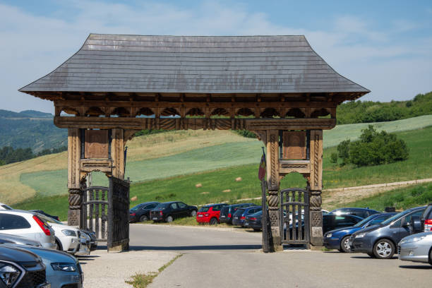 At the Monastery of St. Prophet Elijah, Nuseni, Bistrita, Romania, June 2024