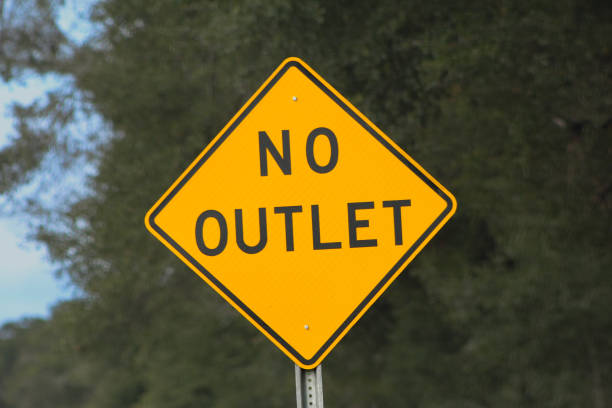 istock No Outlet Road Sign 2184459491