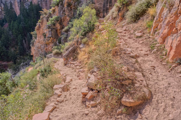 istock 16th Switchback along North Kaibab Trail at North Rim AZ 2184462397