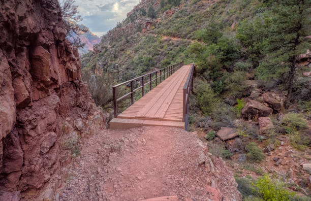 istock Red Wall Bridge at North Rim AZ 2184462461