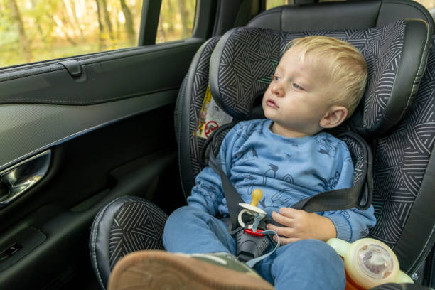istock Caucasian Baby Boy Enjoying Car Ride 2184463689