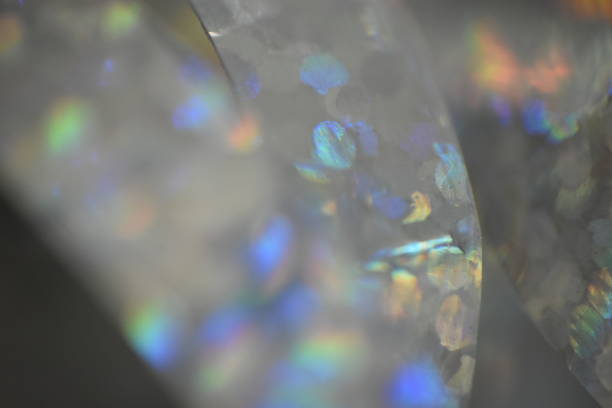 istock Close up Holographic Ribbon 2184469704