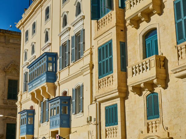 istock Colorful balconies in Valletta, Malta 2184482632