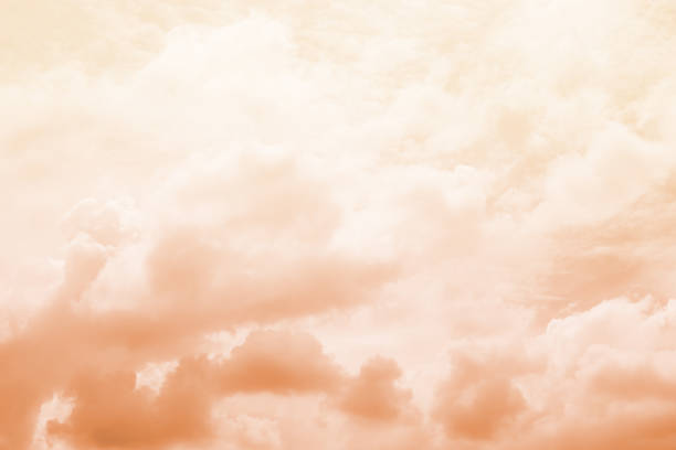 istock Brown beige sky pastel summer background cloud sunset cloudy landscape dusk beautiful light wallpaper dramatic scenic sunrise gradient space skyline weather twilight sunny horizon scene peaceful. 2184488898