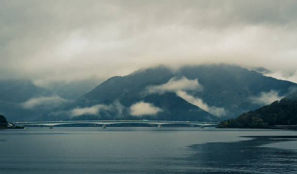 istock the atmosphere of the mountain and mist 2184489599
