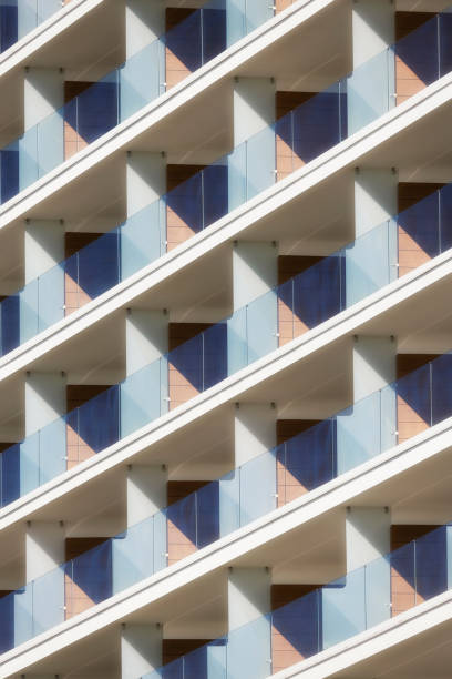 istock Balconies in modern apartment building 2184490518