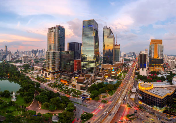 istock Background Bangkok city 2184490853