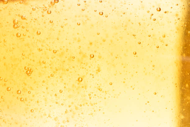 istock The surface of the cosmetic product has bubbles. blurred background. soft focus 2184493709