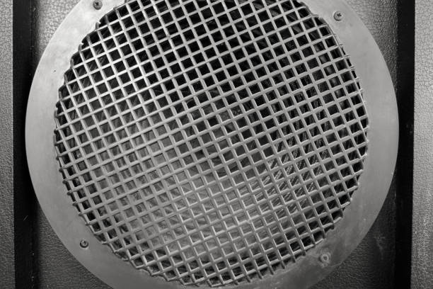 Hifi speakers system close-up