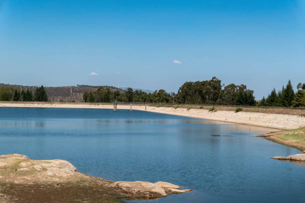 istock Peneireiro Dam with lack of water 2184507534