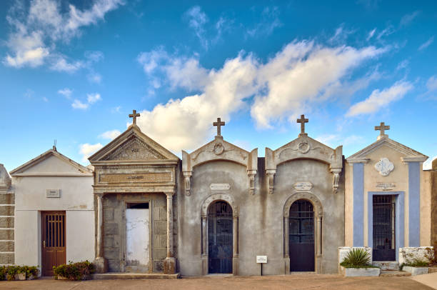 Cemetery in Bonifacio (Corsica)