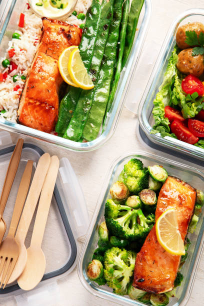 istock Healthy high protein meal prep. 2184516244
