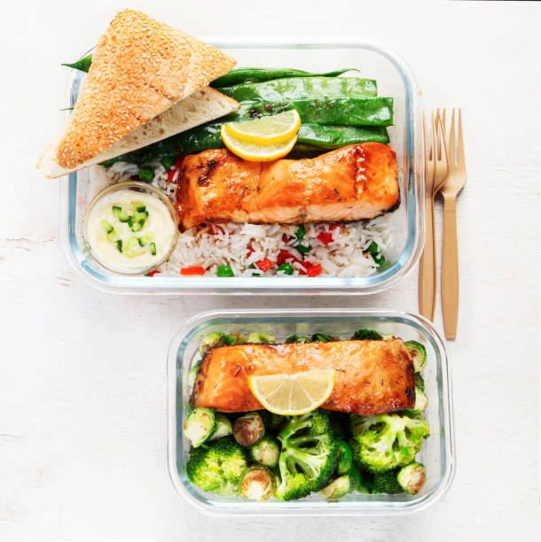 istock Different delicious meals in containers. Healthy diet. 2184516301