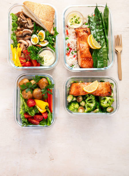 istock Healthy high protein meal prep. 2184516843