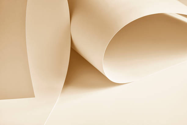 istock A sheet of folded white paper. 2184518314