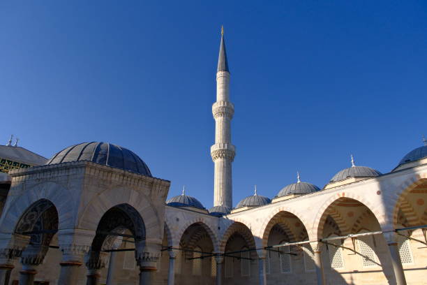 istock minaret of Blue Mosque (Sultan Ahmed Mosque) 2184523612