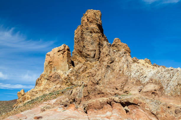 Rock formation near Teide volcano, Tenerife island