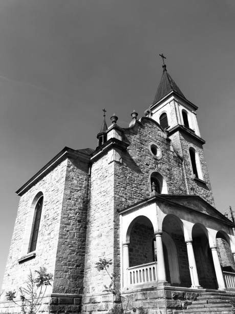 Church in small town in Europe