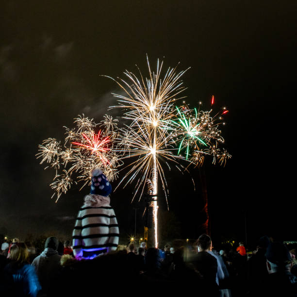 istock Bicester Round Table 2024 Annual Fireworks Display, Pingle Field, Bicester, Oxfordshire 2184528810