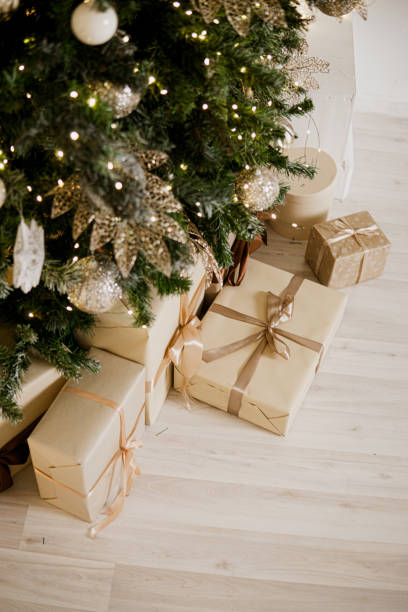 istock Eggs on the Christmas tree close-up. Christmas tree decorations. Concept for celebrating New Year and Christmas 2184532537