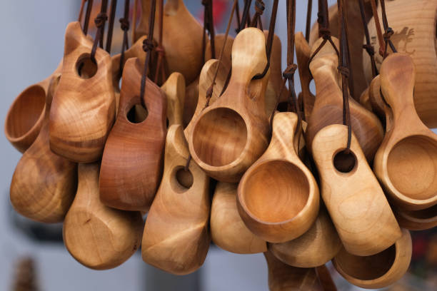 istock Traditional Finnish Kuksa Cups 2184535162