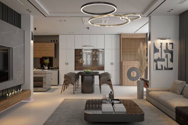 istock 3d render of living and dining room 2184546760