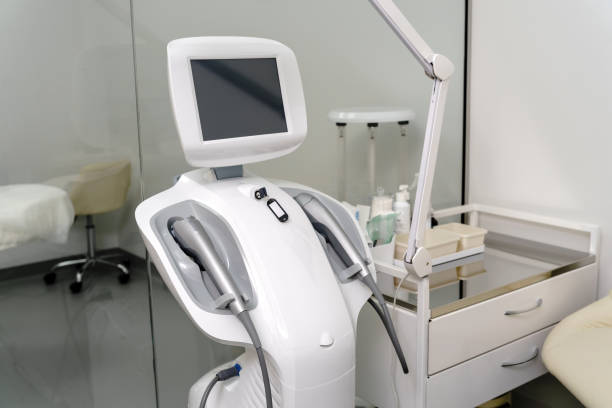 istock Modern Medical Laser Equipment in Clean Clinic 2184554849