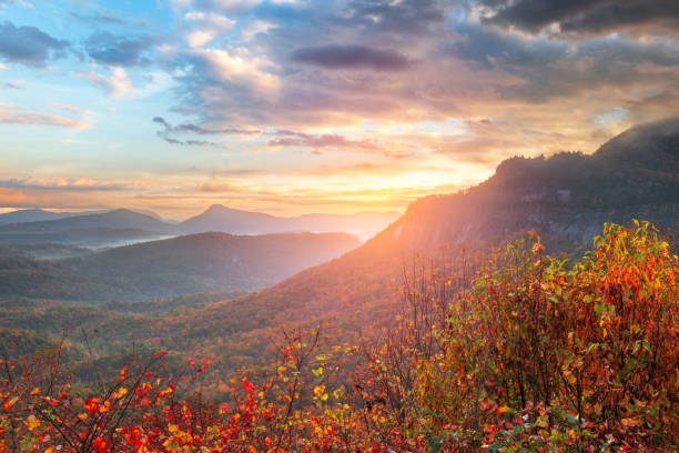 istock Whiteside Mountain in North Carolina, USA 2184556532