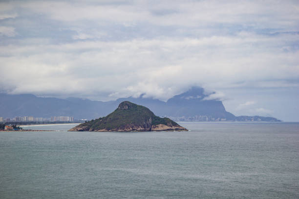 Pedra do Pontal seen from Grumarí Reserve - Rio de Janeiro, Brazil