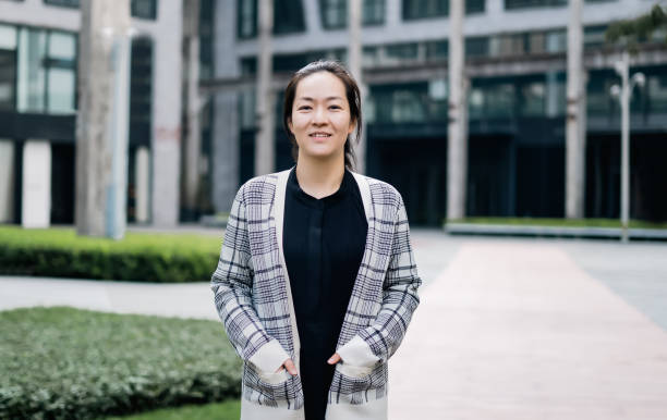 istock Asian lady office portrait 2184572396