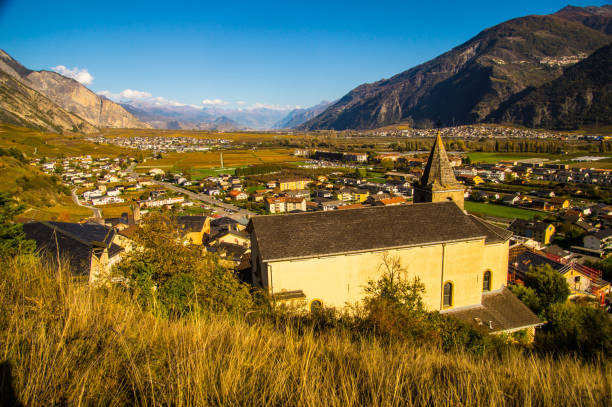 saillon in valais in Switzerland
