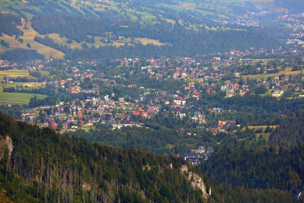 istock Zakopane mountain town in Poland 2184577788