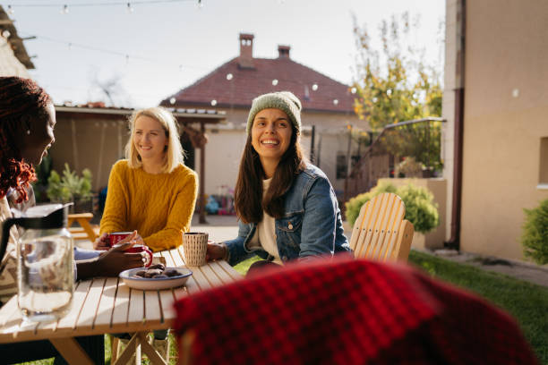 istock Coffee break with my happy friends 2184583152