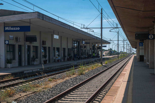 istock View of Milazzo station in Sicily 2184593304