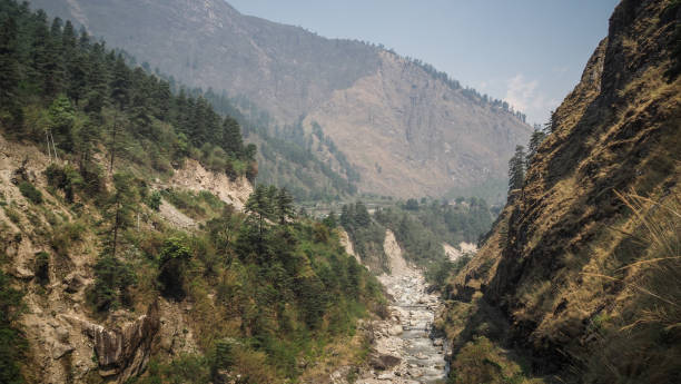 istock The landscape while hiking the Annapurna Circuit in Nepal 2184596598