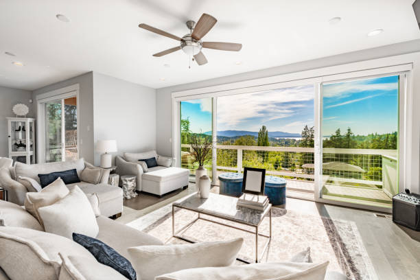 istock Interior rooms of a beautifully decorated home 2184598689