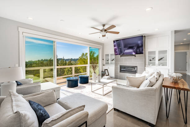 istock Interior rooms of a beautifully decorated home 2184598701
