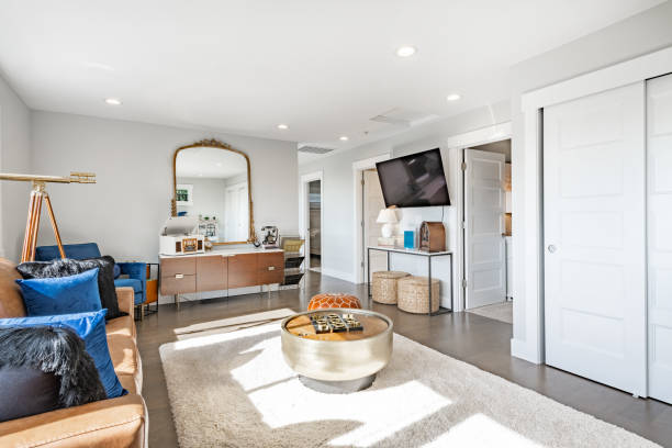 istock Interior rooms of a beautifully decorated home 2184598770