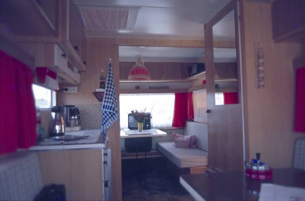 Interior of a motorhome