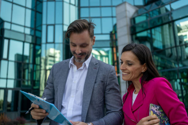 istock Mature businessman writing business plan 2184600130