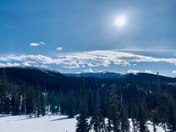 istock View from a Colorado Ski Lift 2184600317