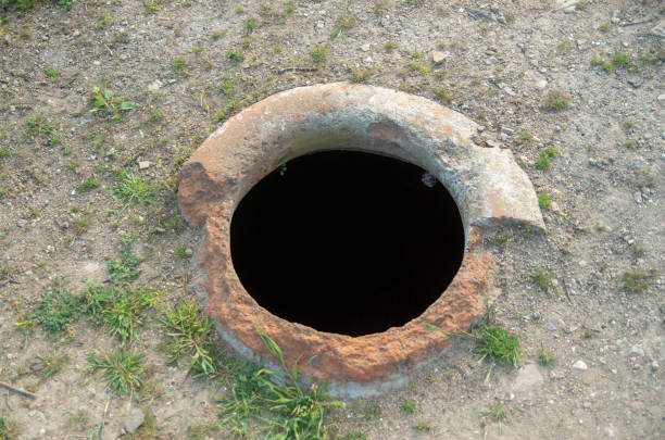 istock Pythos dug into the dirt closeup 2184601938