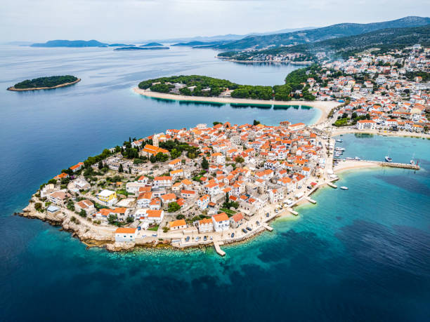 istock Primosten old town, Croatia 2184605336