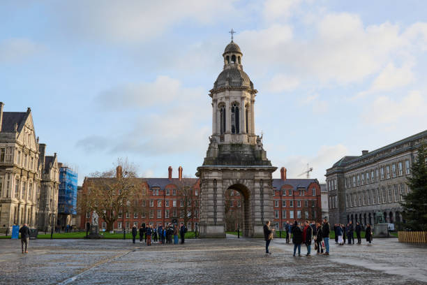 The bell tower inTrinity College Dublin